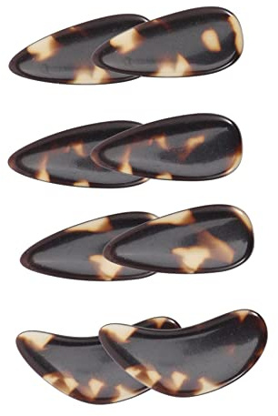 Toyvian 8stücke Guzheng Fingerpicks Saiteninstrumente Schutz Daumenpicks Für Guzheng Zubehör Musikinstrumente Praxis Werkzeuge