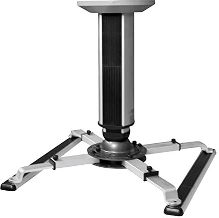 Projector Mount Stand Projector Mounts from Ceiling Projector Ceiling Mount Bracket Fits Flat or Sloped Ceiling Height Adjustable with Extendable Length Projector Ceiling Mount