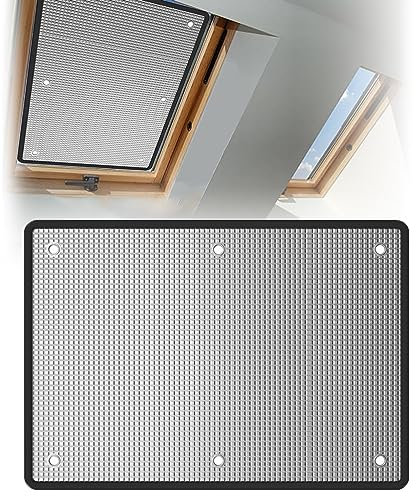 Opaque Heat Reflective Window Film - Blackout Window Film Double-Sided Aluminium Foil - UV Window Film Protection for Bathroom Blinds Window Patio - Conservatory Roof Film