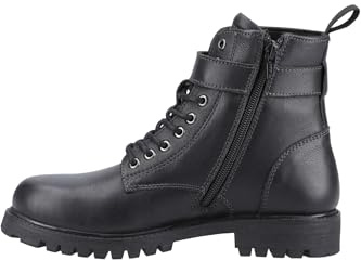 Hush Puppies dam Wanda spetsstövel, svart, 4 UK, Svart, 37 EU