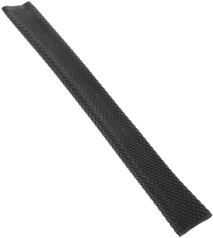 Hemobllo Pool Cue Silicone Sleeve Black Anti-Scratch Slip-On Protector