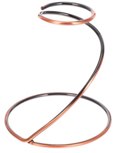 LOLIPPYY Supporto per Filtro Caffè in Acciaio Inox da Banco, Portafiltro Stabile Base Antiribaltamento, Supporto Gocciolatore Compatto per Preparazione Manuale del Caffè, per Spazi Piccoli