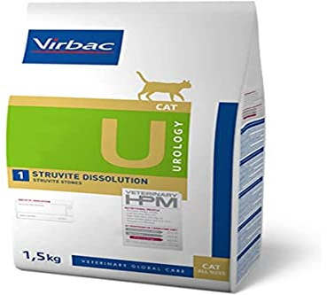 VIRBAC HPM Feline Urology Struvite Dissolution U1 1,5KG