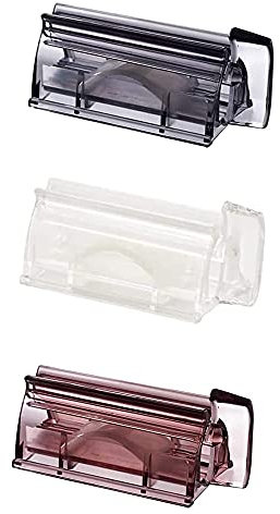 GHzzY Toothpaste Tube Squeezer - Bathroom Squeezer Tool for Squeeze Toothpaste,Paint Tube,Hair Color Dye & Hand Cream(3 Pack)