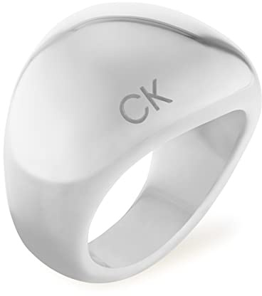 Calvin Klein Damenring MINIMALISTIC PLAYFUL ORGANIC SHAPES Collection aus Edelstahl - Erhältlich in Silber oder Gold