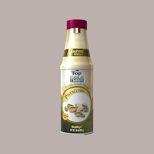 Lucgel Topping al Gusto Pistacchio Gold Salsa Dolce Gourmet Gelati Dessert 850g Fabbri - 1 pezzo -