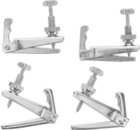 FUNOMOCYA 4stücke Celloseiten-feinstimmer Metall-saiten-feinstimmer Musikinstrument-ersatzteile Für Violinen-zubehör