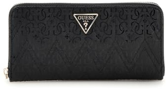 GUESS Adelard SLG Large Zip Around Wallet Black