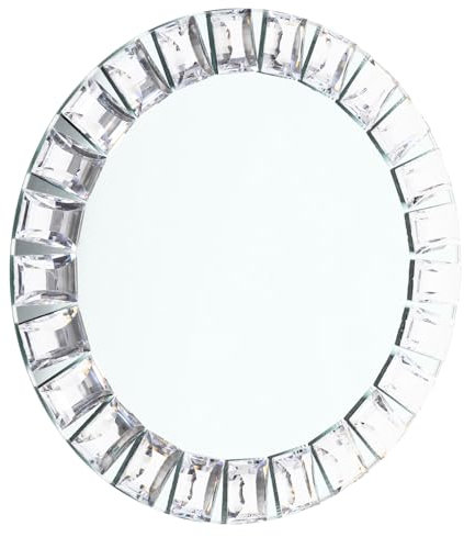 KITANDOVE Dekotablett Für Schmuck Ringhalter Aus Glas Schmucktablett Kommodenringhalter Schmuckschale Aufbewahrungsbox Platzsparendes Organizer