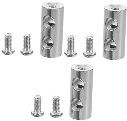 GETAJGHSD 3pezzi Fissaggio Per Cavi Acciaio Inossidabile Con Doppio Clamp Per Rete e Ringhiere Resistente Alla e Facile Da Installare Adatto Per Muri e Pannelli Di Recinzione