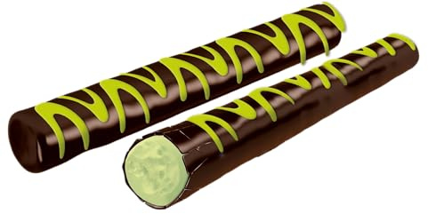 Fini Golosinas - Tanzanitos Choco Dubai Style 150 uds | Nubes Cubiertas de Chocolate Rellenas de Pistacho | Mallows ideales para Pascua, Navidades o Cumpleaños | Espumas Sin Gluten