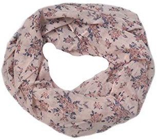 Euly Seide Cotton Loop Schal Loopschal Rundschal Schlauchschal Tuch Tücher Damenschal Traumfänger Blumen