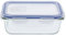 Amig - Récipient alimentaire hermétique Mod.300 | Conteneur en verre valable pour micro-ondes, four, congélateur et lave-vaisselle | Facile à nettoyer | Anti odeurs | Capacité : 570 ml
