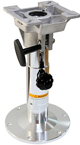 Aluminium-Sockel für Bootssitz, höhenverstellbar, verriegelbar (Bootssitzsockel)