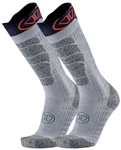 Sidas Ski Merino Socks Skistr�mpfe, hellgrau,39-41
