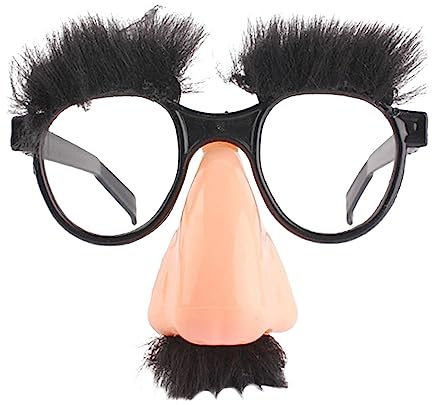 Halloween-Verkleidungsbrille, Lustige Verkleidungsbrille Mit Lustiger Nase, Augenbrauen, Schnurrbart, Groucho Marx-Brille, Cosplay, Halloween, Party, Dekoration, Kostü, Foto-Requisite