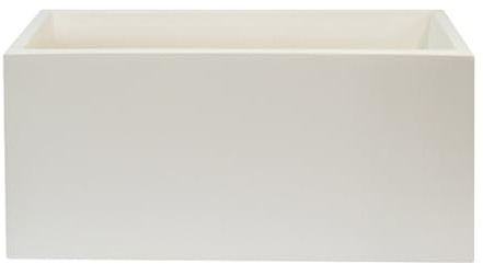 WELL HOME MOBILIARIO & DECORACIÓN Jardinera rodr-i 80x40cm Blanco