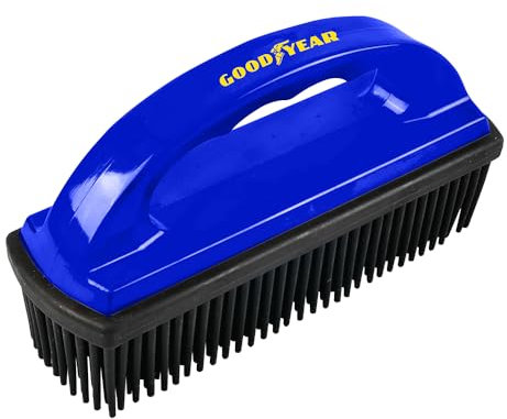 Goodyear Lint Remover Brush Effective Lint | Pet Hair Removal Tool | Durable | Ergonomic Handle | Ideal for Clothing, Upholstery, and Carpets| Easily Cleaned | Electrostatic Technology |Easy to use