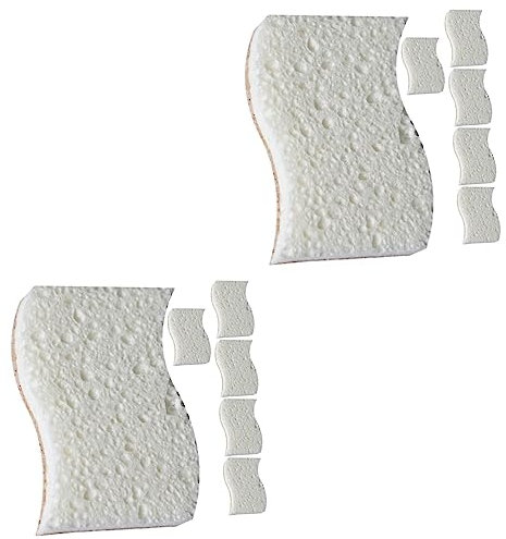 Cabilock 12pcs Multi-purpose Scrub Sponges Dishwashing Sponge for Kitchen Cleaning Accessories