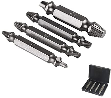 HSS Bolzenausdreher Schraubenentferner Set Verwendet Mit Elektrischem Handbohrschlüssel Für Hausbauarbeiten Verschleißfestigkeit
