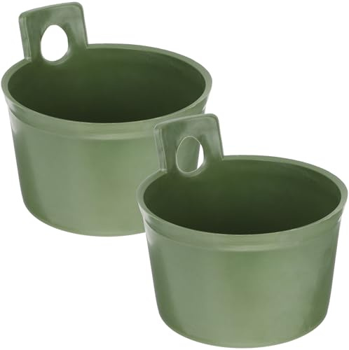 EPIGEIST 2 pezzi Mestolo da Giardino in Plastica Ramaiolo Multifunzionale per Irrigazione e Fertilizzazione Design Pratico e Capiente Facile da Pulire e Usare per Piante e Coltivazioni