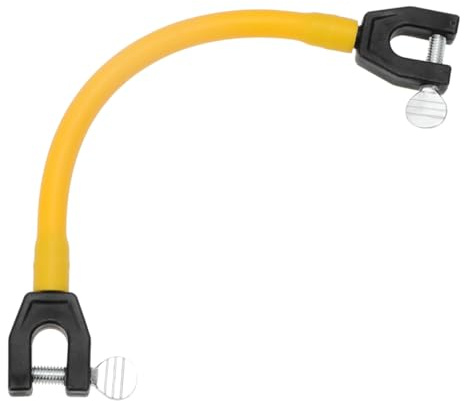 CORHAD Connecteur de Pointe de Ski Jaune pour Débutants Aide à Entraînement Facile Contrôle Amélioré et Fixation Fiable des Skis