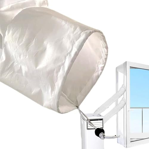 Kit de aire acondicionado portátil para ventana, con accesorios resistentes a la intemperie, kit de sellado de ventilación de ventana deslizante de CA portátil, para cocina, sótano, garaje, oficina en