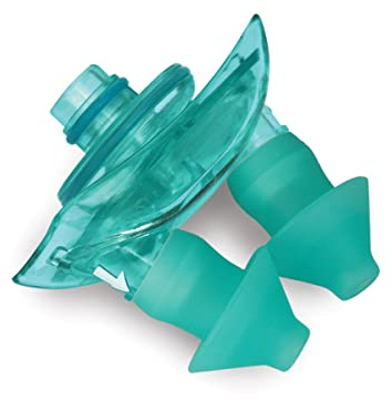 Navage Nasal Dock-Nose Pillow Combo: Teal Nasal Dock and Small Nose Pillows