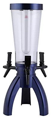 Dispensador de Torre de Cerveza Dispensador de torre de cerveza de 3L con carámbanos y luces Dispensador de bebidas con grifos Dispensador de cerveza for fiesta/bar/hogar/exterior Torre Cerveza/Dispen