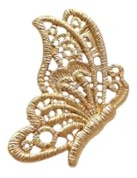 ARFUKA Anstecknadel Schmetterling Broschen Brosche Pins Anstecknadel Geschenk für Männer und Frauen Kleidung Taschen Jacken Gold