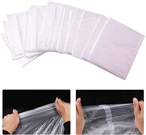 Pellicola Monouso In Plastica Da 50 Pezzi Per Avvolgere Il Corpo 82,6 (L) × 43,3 (L) Pollici Fodere Per Coperte Per Sauna Con Aperture Laterali Aperte Accessori Per Coperte Per Sauna a Infrarossi
