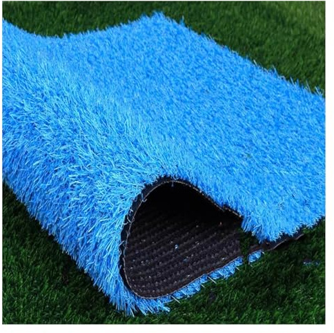 Gazon artificiel avec trous de drainage, 3,5 cm d'épaisseur, tapis de gazon synthétique réaliste pour terrasse et jardin (15,2 x 6 m)