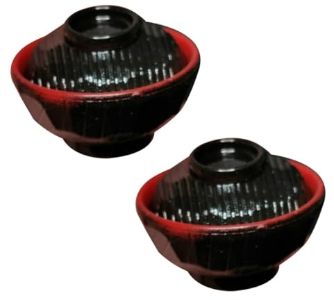 Alipis 2 Sets Miniature Japanese Bowl of Cute Soup and Rice Bowls with Cover for Dollhouse Creative Kitchen Decor Educational for Enhances Imagination and Memory