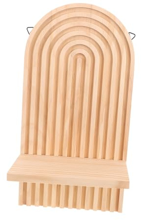 BIUDECO Mensola da Parete in Minimalista Boho per Candele e Profumi Supporto Multifunzionale per Aromaterapia e Vasi Decorazione per Soggiorno e Camera