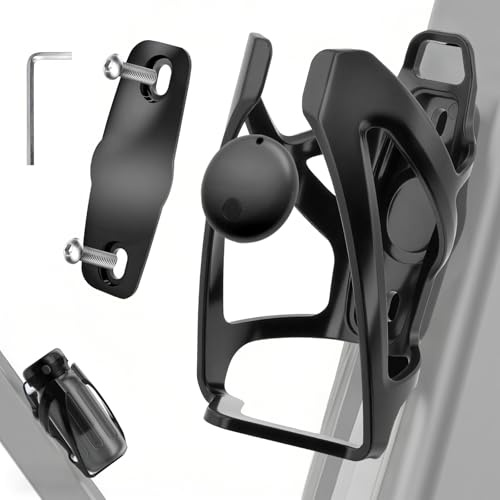 Porte-bouteille de vélo intelligent avec Apple Find My Tracker intégré, support Bluetooth pour traceur de vélo, anti-perte, compatible avec iOS, alarme 80 dB, durable et léger