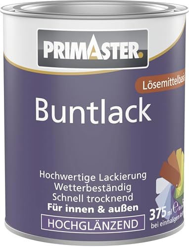 Primaster Buntlack 375 ml enzianblau hochglänzend Lack