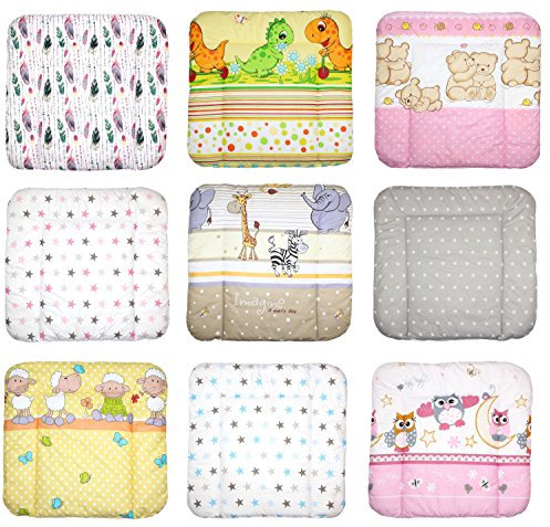 Baby Auflage Wickelauflage, Wickeltischauflage, 70x50 cm 70x70 cm 70x85 cm (70x50 cm, D25)