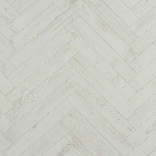 Berry Alloc Chateau Laminate Flooring AC4 - Herringbone Chestnut White | 8mm x 84mm - 1m2 per Pack