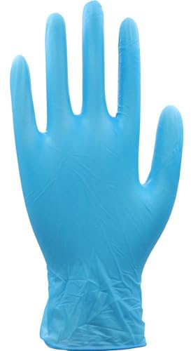 Med Comfort Guanti usa e getta Blue Vitril taglia XL blu vinile nitrile Gem. 100 pezzi/scatola