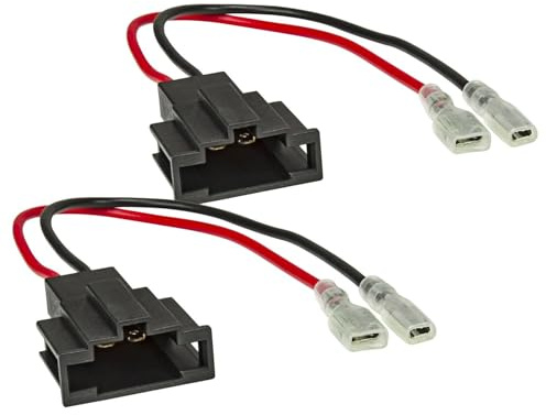 tomzz Audio 7103-003-2 Lautsprecheradapter (2er Set) auf DIN kompatibel mit Audi A3 A4 A6 Q5 Q7 TT ab 2018 Seat Leon
