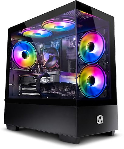 Vibox II-43 Gaming PC • Intel Core i5 10400F 4.3GHz • Nvidia RTX 4060 8GB • 16GB RAM • 1TB SSD • Windows 11 • WiFi