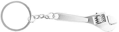 FANGO Cle a molette Mini Clef Porte-Cles Gadget Ajustable Outil Main Bricolage