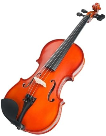 strumento violino 1/4 Violino Finitura Lucida Violino Studente ViolinoW/Custodia Arco Per Violino Studente Violino Colore Naturale
