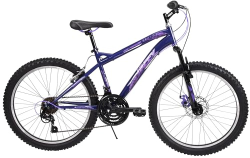 Huffy Mountainbike Bicicleta de montaña Extent de 24 Pulgadas, Morado