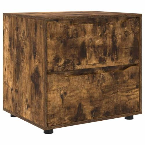 Lumanois Armario de Almacenamiento Roble Ahumado 60 x 48 x 57 cm,Mobiliario,Armarios y Almacenamiento,Taquillas de Almacenamiento,21.4kg-888832