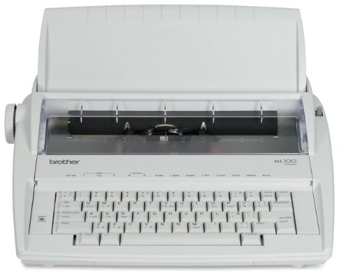 Brother ML-100 Daisy Wheel Electronic Typewriter - Retail Packaging