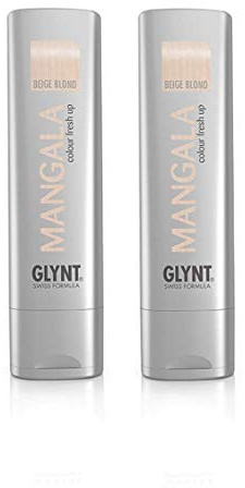 Glynt Haarpflege Mangala Tönungskur - beigeblond fresh up 200 ml (2 Stück)