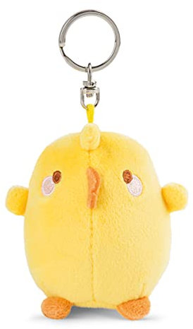 NICI Schlüsselanhänger Piu Piu MOLANG 8 cm I Liebenswerter Social Media & TV Star zum Kuscheln, Spielen & Liebhaben – 47741, Gelb
