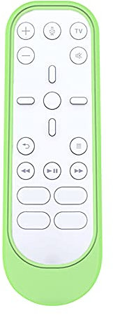 NSGJUYT Silikongehäuse für PS5-Spielkonsole Fernbedienung Stoßfest Schutzhülle Schockfestes Hautkoffer für PS5-Zubehör (Color : Green)