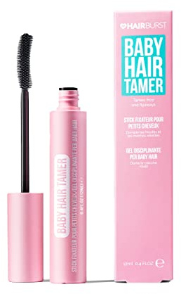 HAIR BURST Babyhaar Zähmer Stick - Anti-Frizz Gel, nicht fettend 12ml | Haargelstab für Styling von Babyhaaren & abstehenden Härchen - starker Halt, vegan & tierversuchsfrei